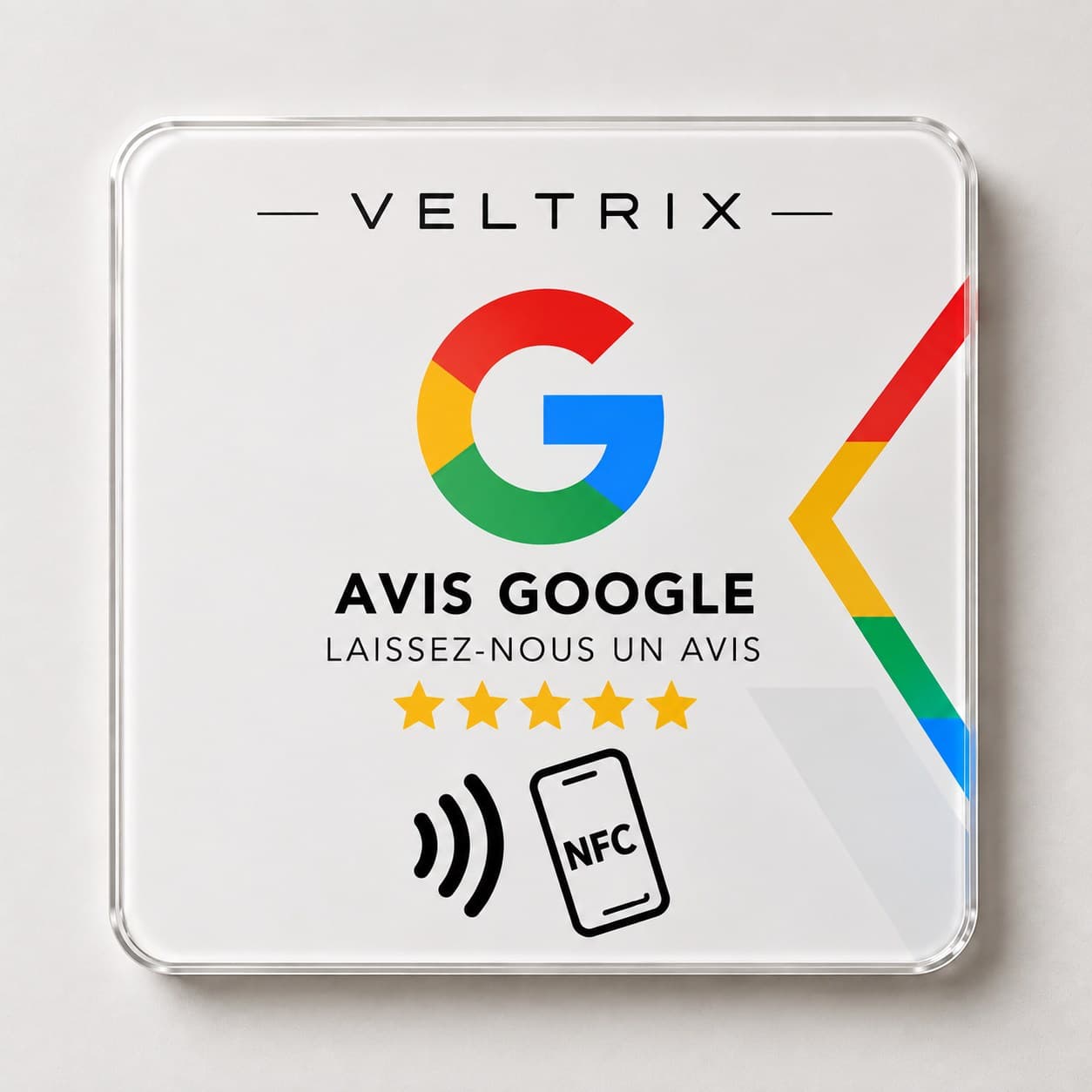 Support NFC classique Veltrix pour les avis Google