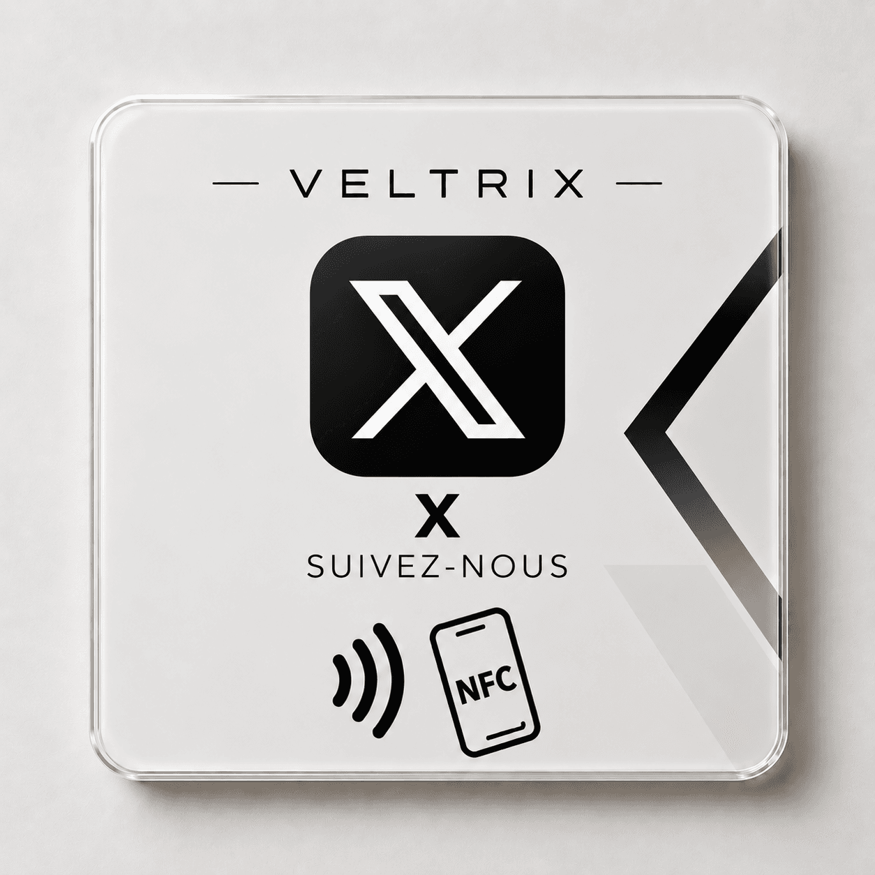 Plaque NFC Veltrix X